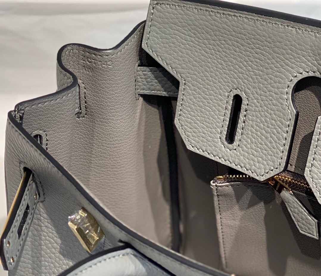   Hermes Birkin 25 & 30 & 35 Cumulonimbus gray
