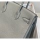   Hermes Birkin 25 & 30 & 35 Cumulonimbus gray