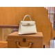 Hermès Kelly Sellier 20 Nata Epsom Gold Hardware