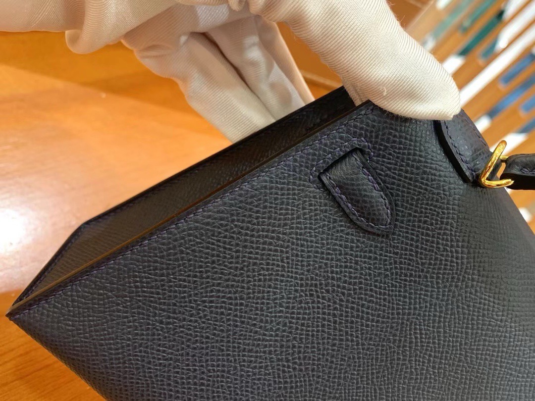Hermès Kelly Sellier 20  Epsom Gold Hardware