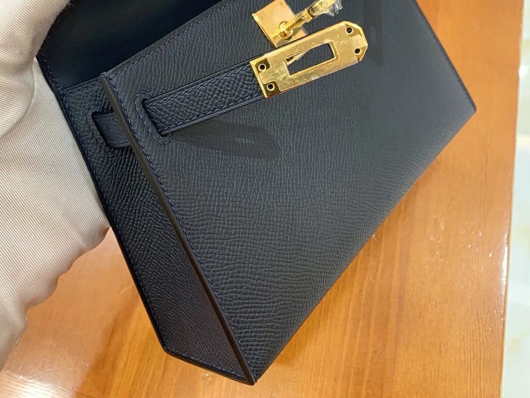 Hermès Kelly Sellier 20  Epsom Gold Hardware