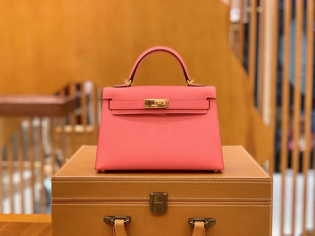 Hermès Kelly Sellier 20  Epsom Gold Hardware
