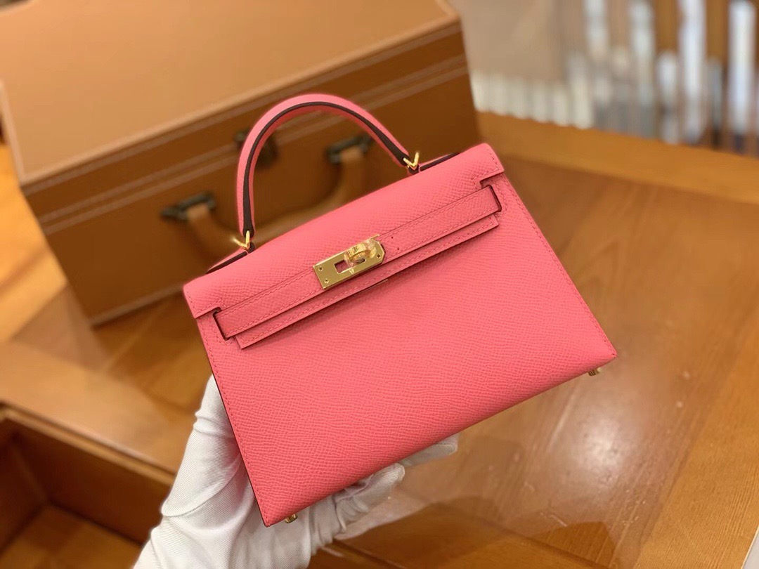 Hermès Kelly Sellier 20  Epsom Gold Hardware