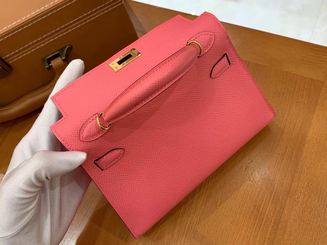 Hermès Kelly Sellier 20  Epsom Gold Hardware