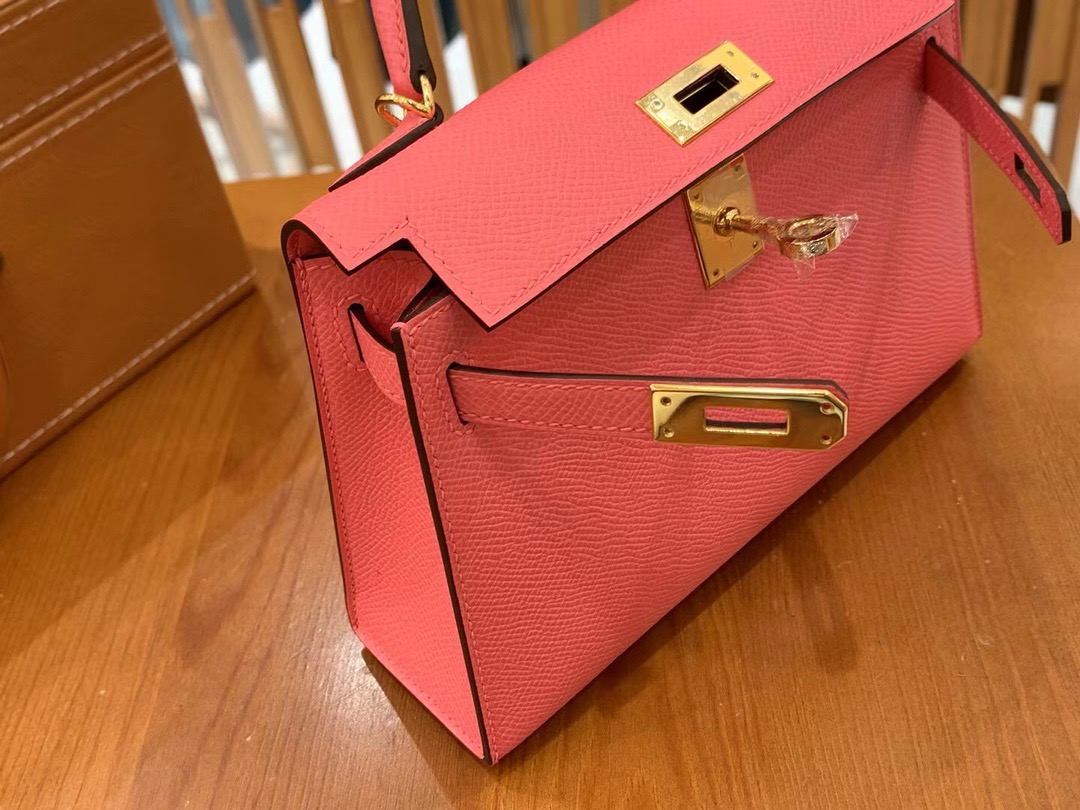 Hermès Kelly Sellier 20  Epsom Gold Hardware