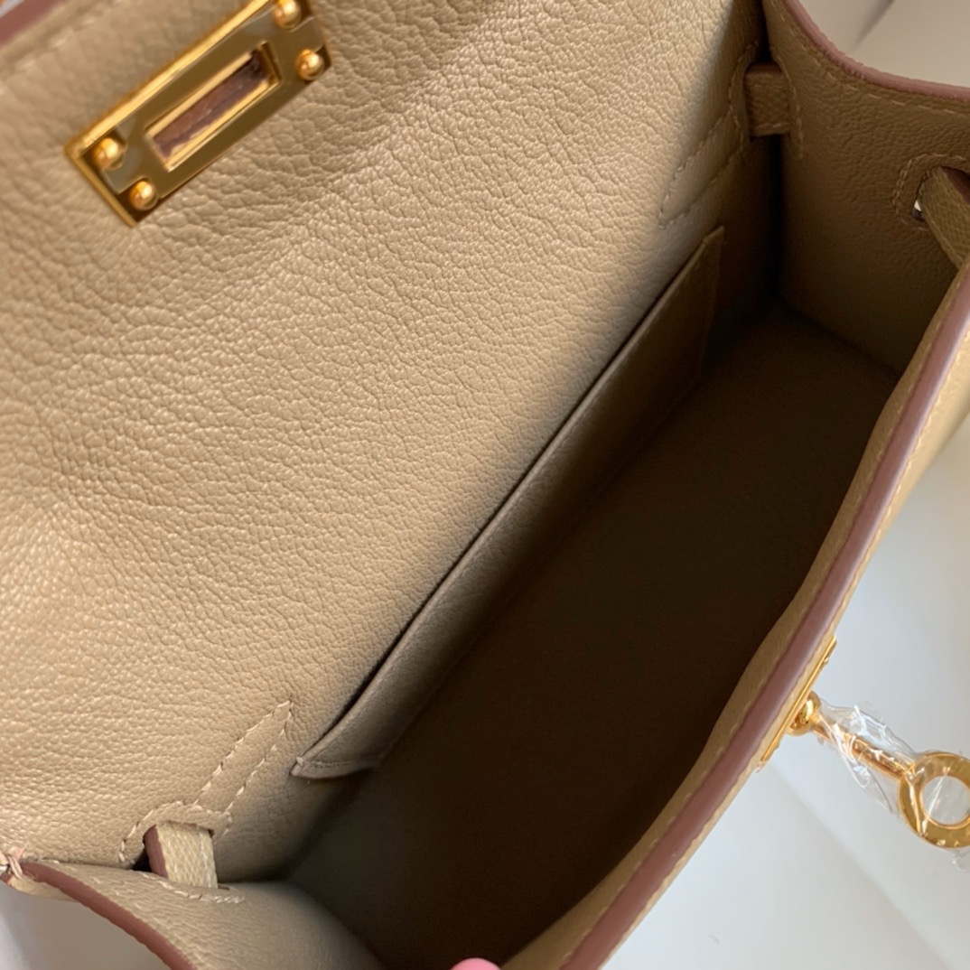 Hermès Kelly Sellier 20  Epsom Gold Hardware