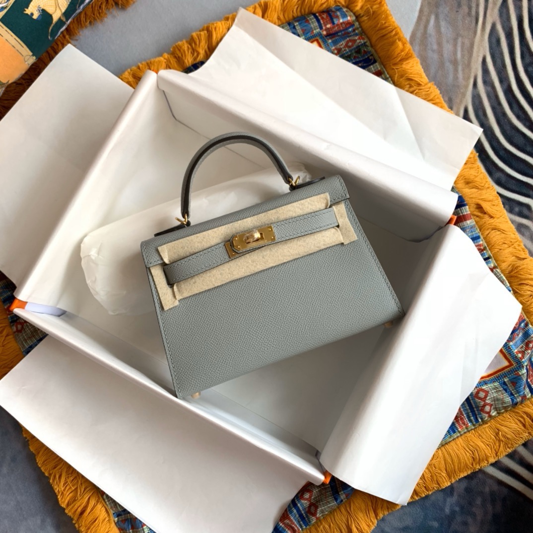Hermès Kelly Sellier 20  Epsom Gold Hardware