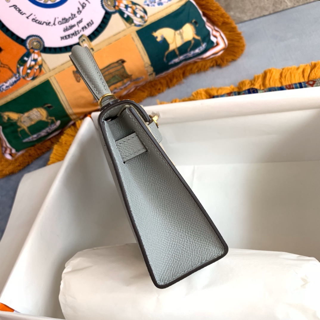 Hermès Kelly Sellier 20  Epsom Gold Hardware