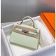 Hermès Kelly Sellier 20  Epsom Palladium Hardware
