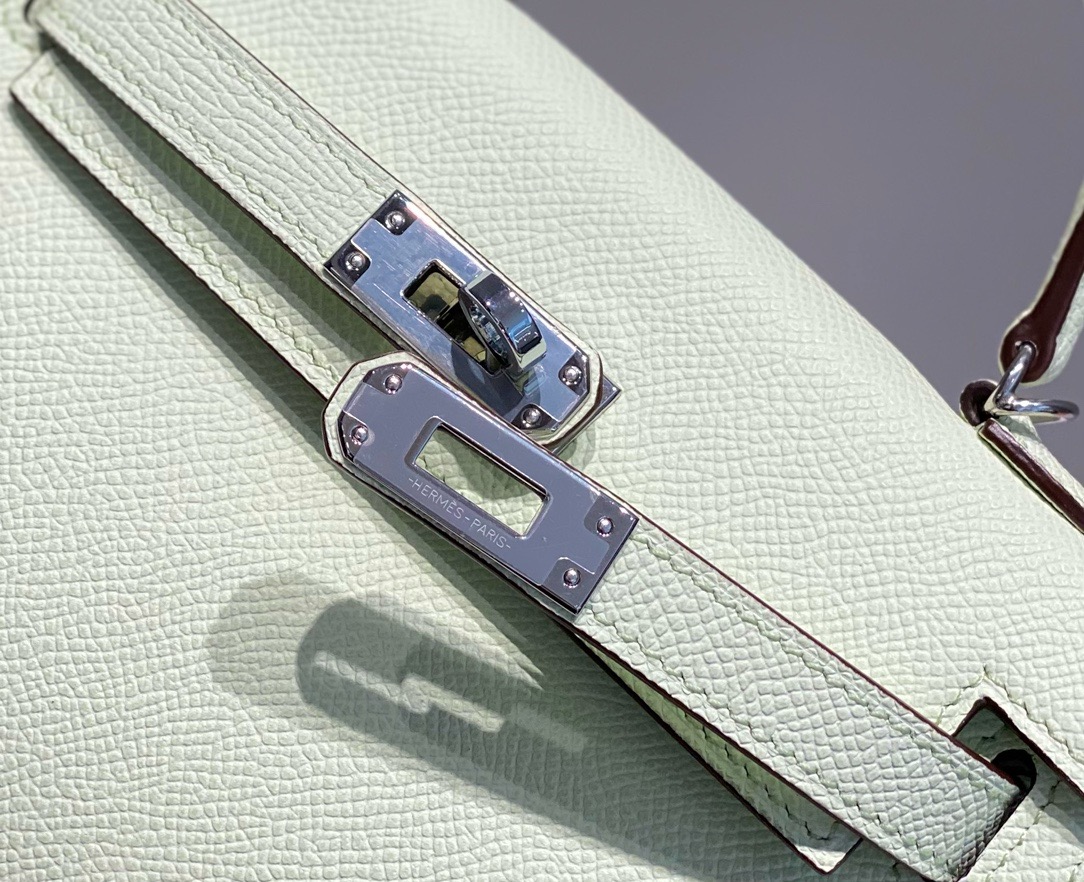 Hermès Kelly Sellier 20  Epsom Palladium Hardware