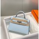 Hermès Kelly Sellier 20  Epsom Palladium Hardware