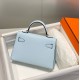 Hermès Kelly Sellier 20  Epsom Palladium Hardware