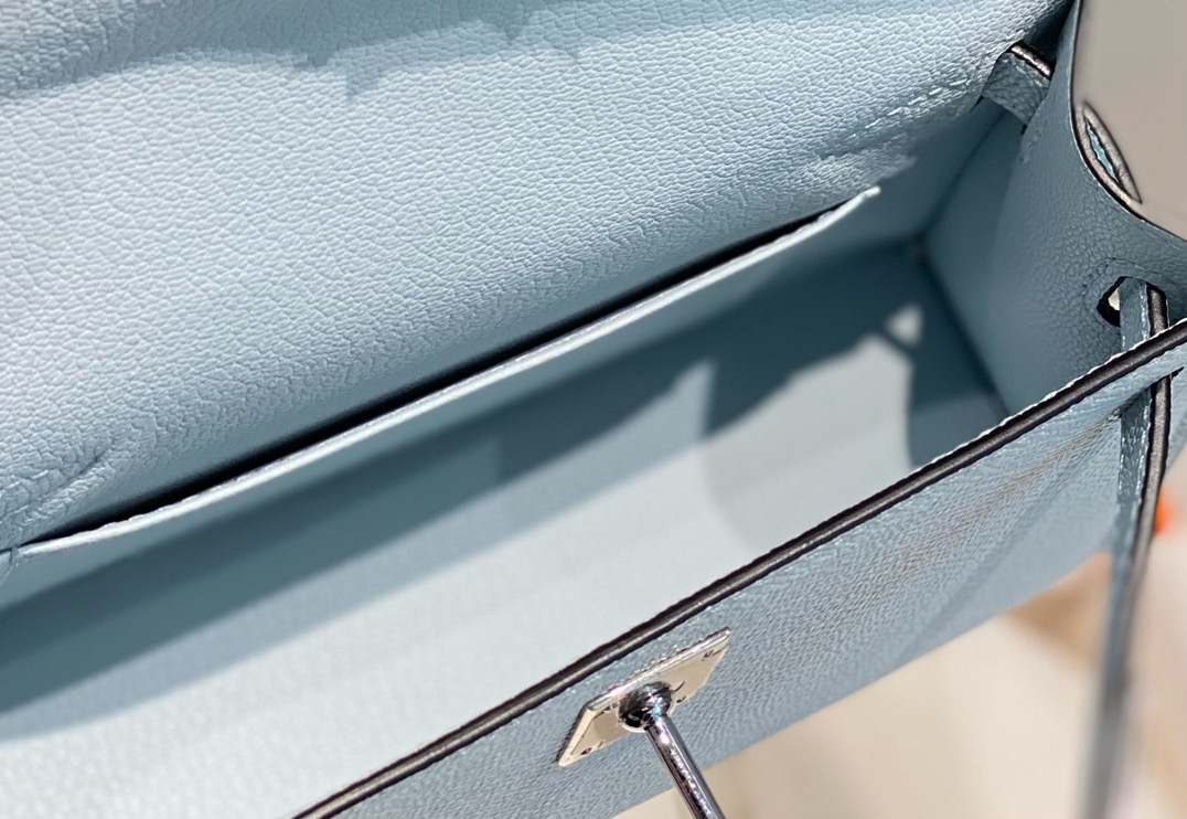 Hermès Kelly Sellier 20  Epsom Palladium Hardware