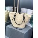 Loewe Anagram Basket bag in iraca palm and calfskin（2 colors）