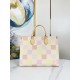 LOUIS VUITTON LV  OnTheGo MM Damier Giant coated canvas  ( 2 colors)