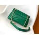 LOUIS VUITTON Calfskin New Wave Chain Bag MM Emerald ( 4 colors) 
