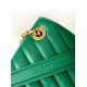 LOUIS VUITTON Calfskin New Wave Chain Bag MM Emerald ( 4 colors) 