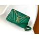 LOUIS VUITTON Calfskin New Wave Chain Bag MM Emerald ( 4 colors) 