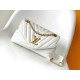 LOUIS VUITTON Calfskin New Wave Chain Bag MM Emerald ( 4 colors) 