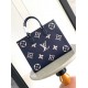Louis Vuitton® OnTheGo MM Navy / Crème