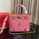 Valentino Small Roman Stud The Handle Bag In Nappa for Woman 