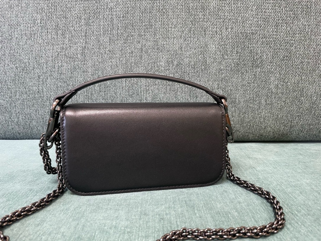  VALENTINO GARAVANI LOCÒ SMALL SHOULDER BAG WITH JEWEL LOGO