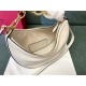  VALENTINO SMALL VLOGO MOON HOBO BAG IN GRAINY CALFSKIN WITH CHAIN ( 2 colors)