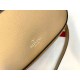 VALENTINO GARAVANI SMALL VLOGO MOON HOBO BAG IN GRAINY CALFSKIN WITH CHAIN