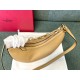  VALENTINO GARAVANI SMALL VLOGO MOON HOBO BAG IN GRAINY CALFSKIN WITH CHAIN