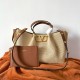  VALENTINO GARAVANI MEDIUM STRAW SUMMER TOTE