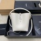 YSL Saint Laurent  Le 37 small leather bucket bag ( 2 colors)