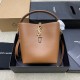 YSL Saint Laurent  Le 37 small leather bucket bag ( 2 colors)