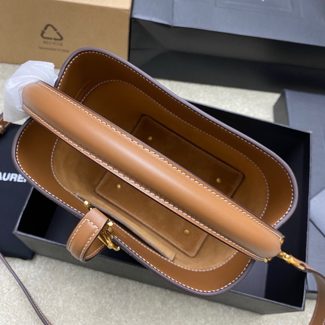 YSL Saint Laurent  Le 37 small leather bucket bag ( 2 colors)