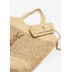 YSL SAINT LAURENT ICARE IN RAFFIA