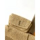 YSL SAINT LAURENT ICARE IN RAFFIA