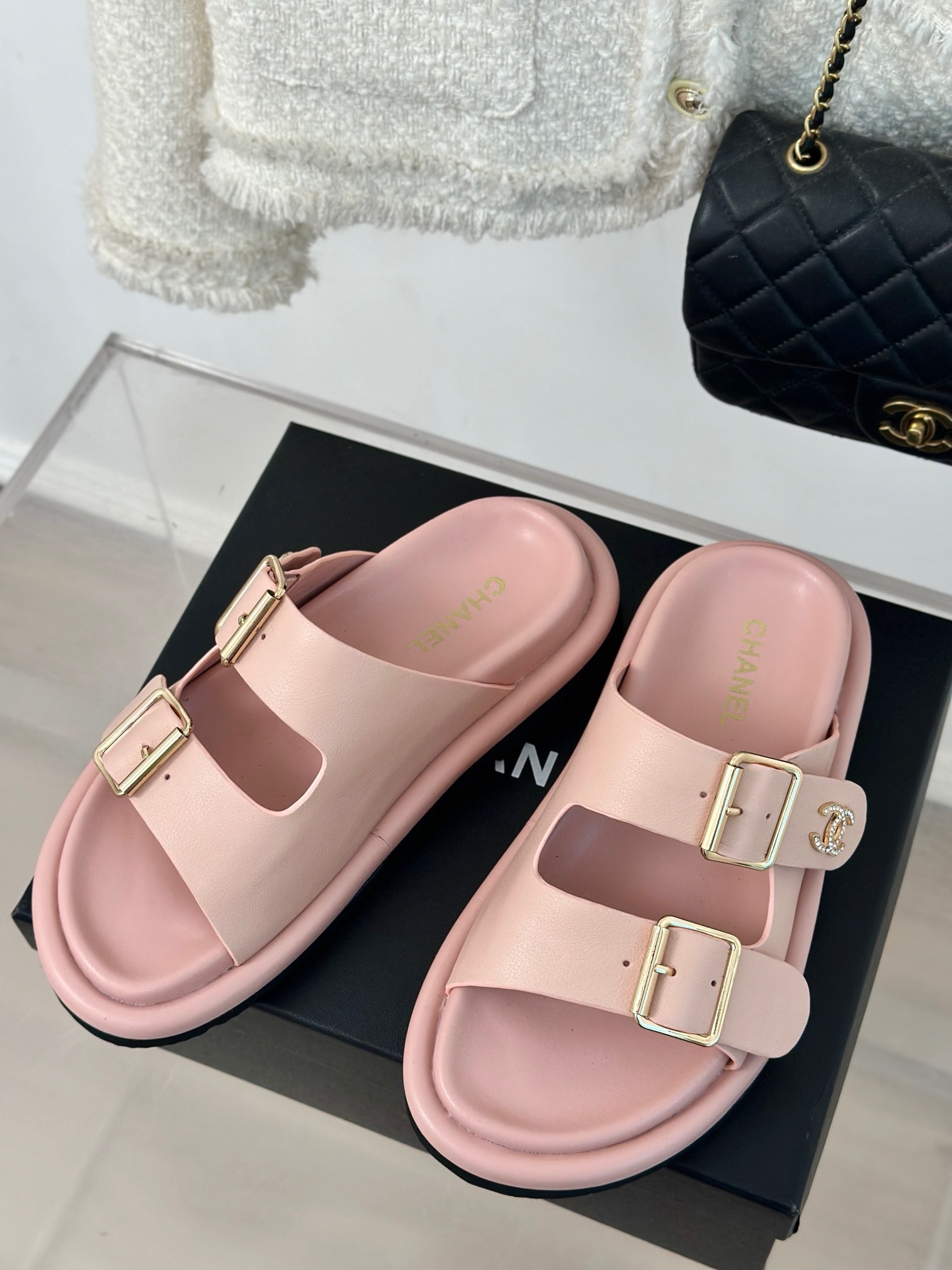 Chanel  mules shoes ( 4 colors )