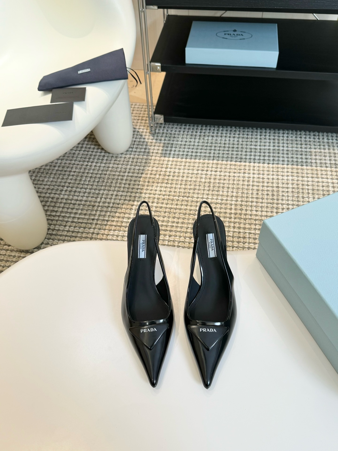 PRADA  pump  shoes ( 3 colors )