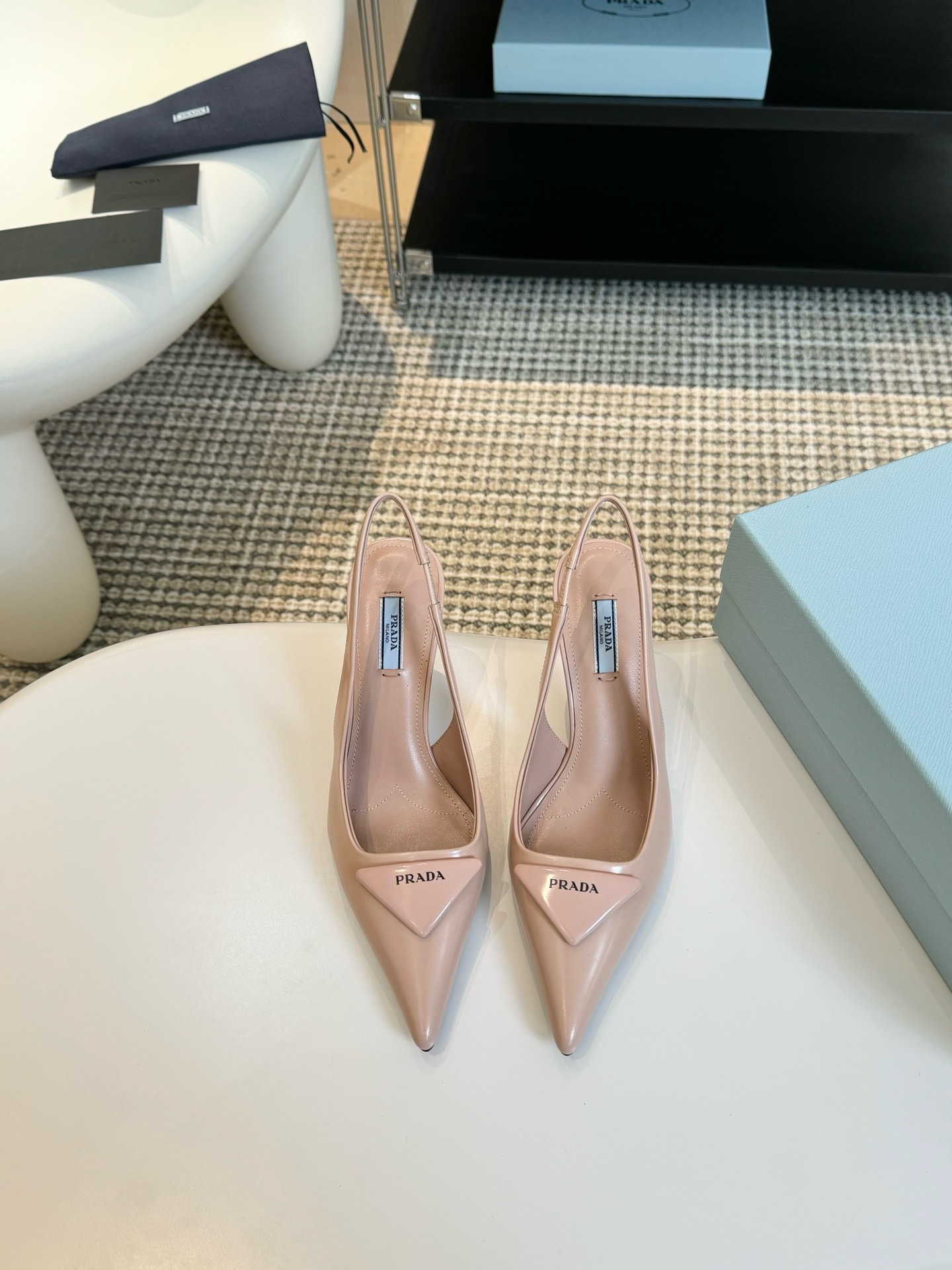 PRADA  pump  shoes ( 3 colors )