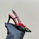 Valentino VLOGO SIGNATURE SLINGBACK PUMP IN CALFSKIN LEATHER 80MM