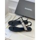 CHANEL pearl  sandal  shoes  